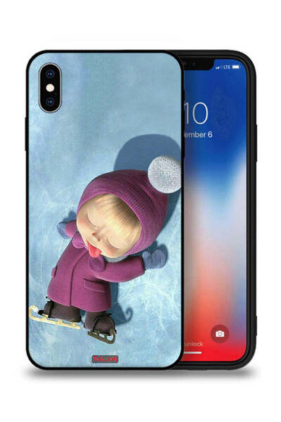 Tolwak جراب حماية لطيف على شكل دمية لهاتف iPhone XS من Apple