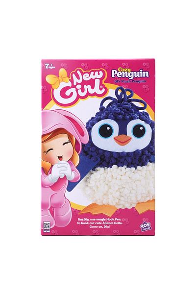 New Girl DIY Plush Penguin
