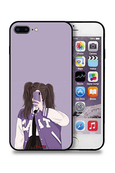 Tolwak جراب حماية لجهاز Apple iPhone 7 Plus لالتقاط صور سيلفي