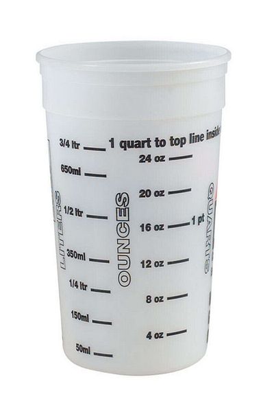 ACE Durable Plastic Solvent-Resistant Multi-Mix Container