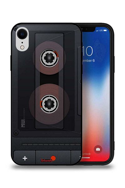 Tolwak غطاء حماية لجهاز Apple iPhone XR كاسيت