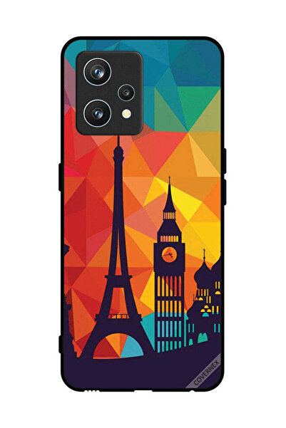 Covernex غطاء حماية لهاتف Realme 9 Pro Plus بنمط باريس الملون