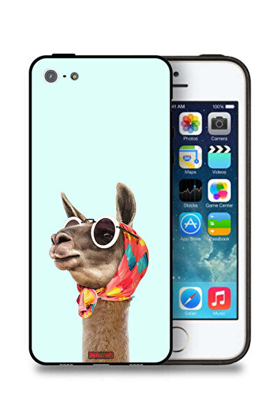 Tolwak جراب حماية لجهاز Apple iPhone 5/5s/SE بتصميم جمل أنيق وجذاب