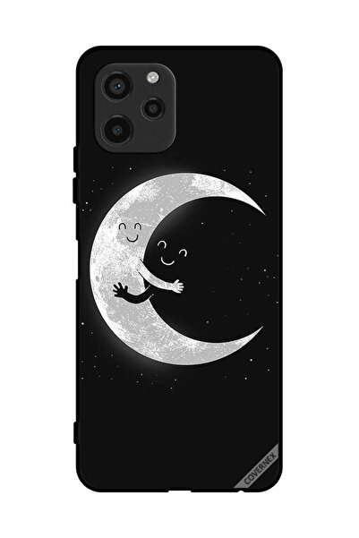 Covernex غطاء حماية لهاتف هواوي نوفا Y61 - عناق القمر والسماء المظلمة