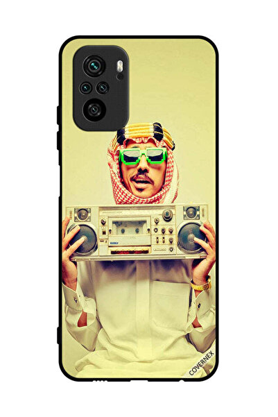 Covernex غطاء حماية لهاتف Poco M5s 4G يحمل جهاز موسيقى عتيق