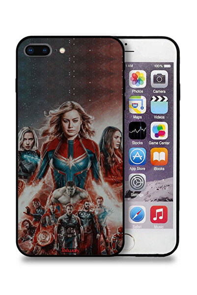 Tolwak غطاء حماية لجهاز Apple iPhone 7 Plus من Avengers