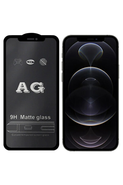 toyigoo واقي شاشة من الزجاج المقوى غير اللامع مقاس 6.7 بوصة لهاتف آيفون 12 بر...