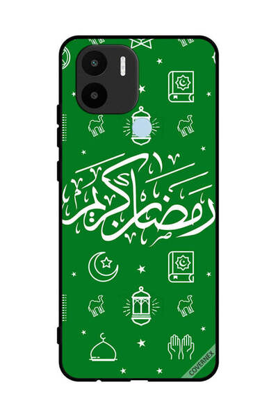 Covernex غطاء حماية لهاتف شاومي ريدمي A1 بلس - رمضان كريم - أخضر