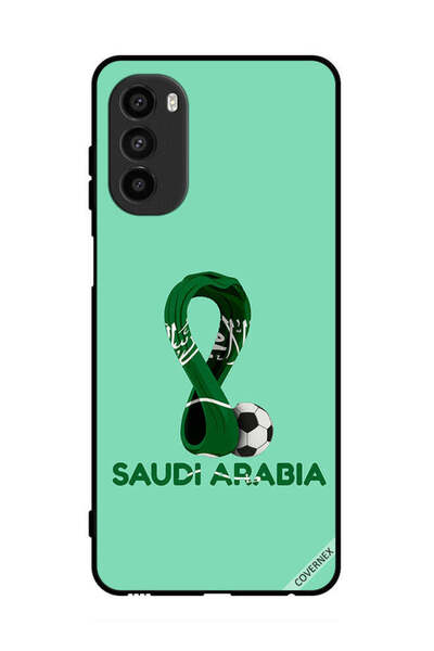 Covernex غطاء حماية لهاتف موتورولا موتو جي 82 علم السعودية في كأس العالم لكرة...