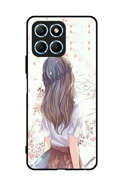 Covernex غطاء حماية لهاتف Honor X6 بطبعة فتاة لطيفة في تفكير عميق