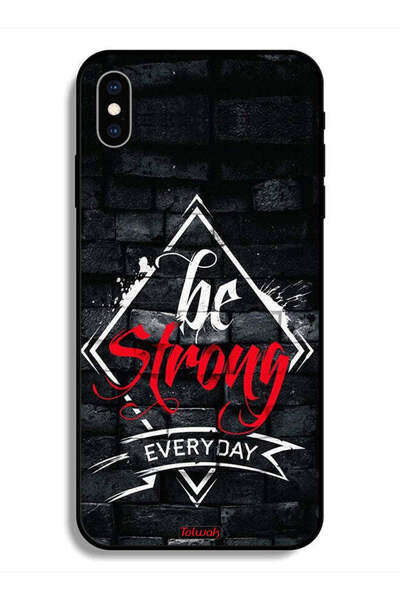 Tolwak Protective Case For Apple iPhone X Be Strong Every Day