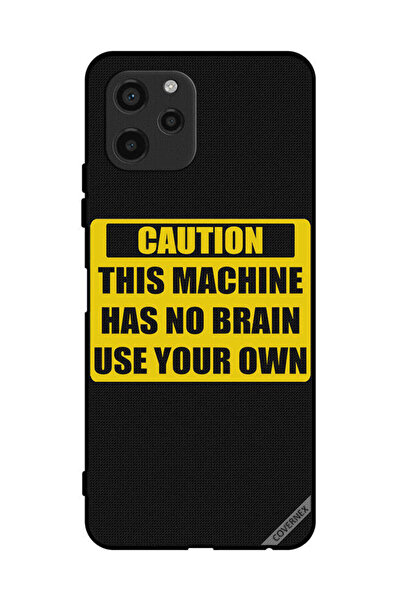 Covernex غطاء حماية لهاتف هواوي نوفا Y61 تحذير: هذا الجهاز لا يحتوي على دماغ ...