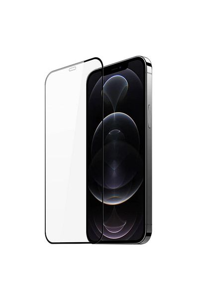 CepteToptan Dux Ducis iPhone 12 Pro Max 6.7 بوصة واقي شاشة من الزجاج المقوى 10D طلاء كامل - MKİ6503-2394