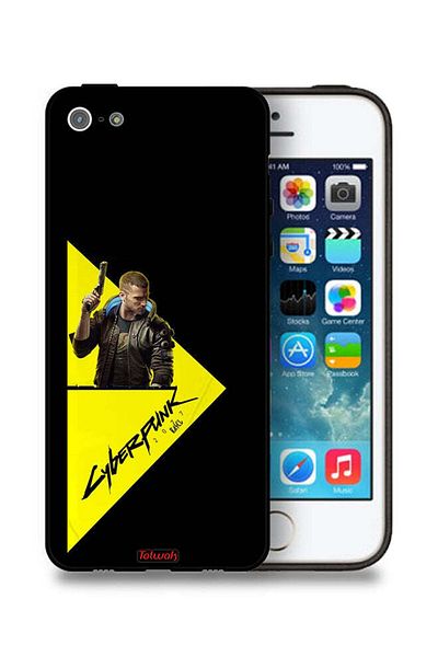 Tolwak Apple iPhone 5/5s/SE Protective Case Cyberpunk 2077