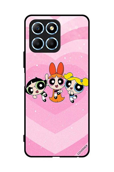 Covernex غطاء حماية لهاتف Honor X8 5G - رسوم متحركة لشخصيات Power Girls