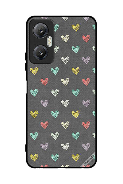 Covernex غطاء حماية لهاتف Infinix Hot 20 بنقشة قلوب صغيرة