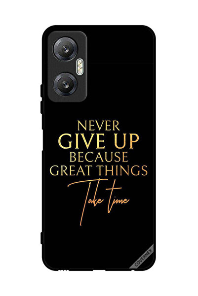Covernex غطاء حماية لهاتف Infinix Hot 20 لا تستسلم أبدًا