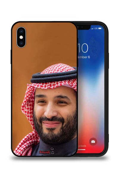 Tolwak غطاء حماية لجهاز آيفون XS ماكس من آبل - محمد بن سلمان