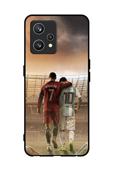 Covernex غطاء حماية لهاتف Realme 9 Pro Plus ميسي ورونالدو