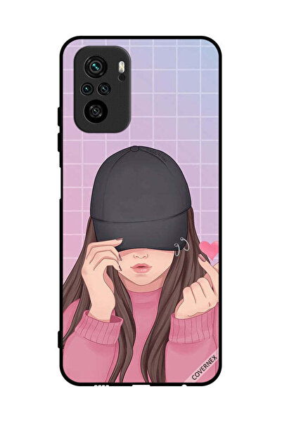 Covernex غطاء حماية لهاتف Poco M5s 4G Snap Love Cap Girl