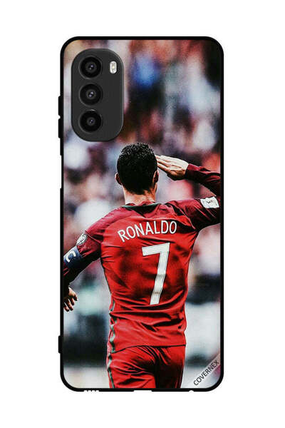 Covernex غطاء حماية لهاتف موتورولا موتو جي 82 - تحية رونالدو للجمهور