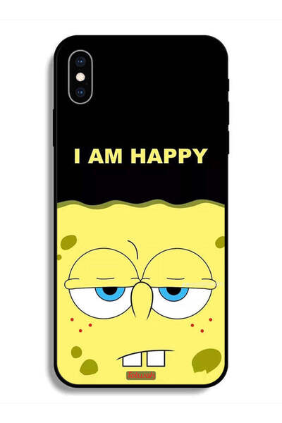 Tolwak جراب حماية لجهاز Apple iPhone X أنا سعيد