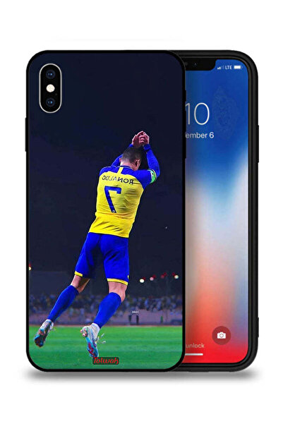 Tolwak جراب حماية لهاتف iPhone XS من Apple كريستيانو رونالدو