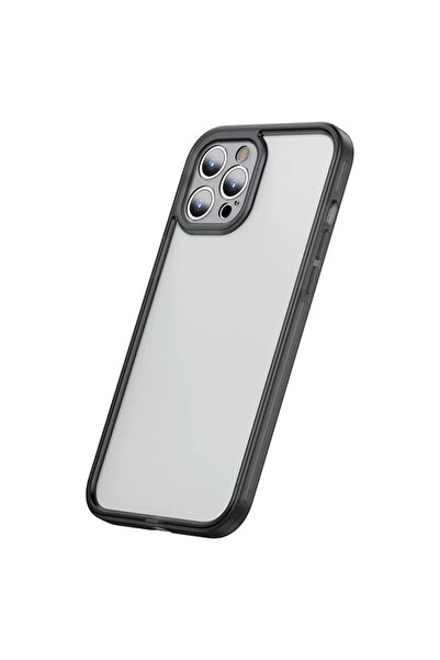 lowell home حافظة إطارية لهاتف iPhone 12 Pro Max مع واقي عدسة الكاميرا-(5775)...