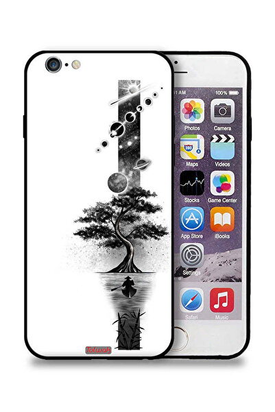 Tolwak غطاء حماية لجهاز Apple iPhone 6 Plus/6s Plus برسومات الأرض والفضاء