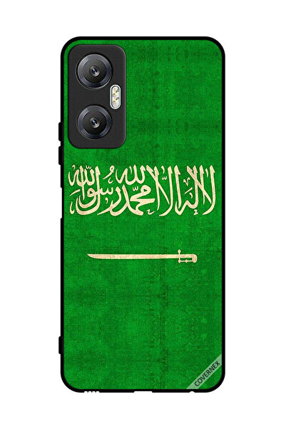 Covernex غطاء حماية لهاتف إنفينيكس هوت 20 بعلم المملكة العربية السعودية العتيق