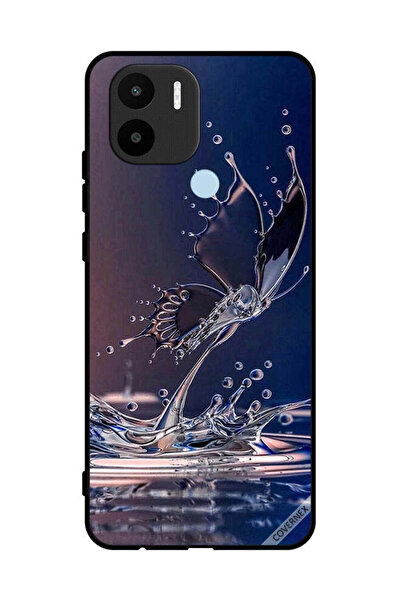 Covernex غطاء حماية لهاتف شاومي ريدمي A1 بلس - قطرات الماء - فراشة