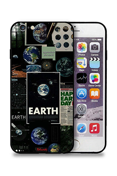 Tolwak غطاء حماية لجهاز Apple iPhone 6/6s Earth