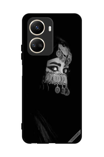 Covernex غطاء حماية لهاتف هواوي نوفا 10 إس إي - فتاة ذات عيون جميلة ووجه مزين...