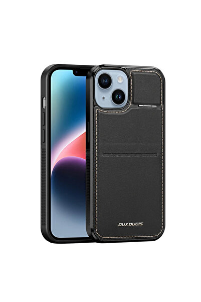 lowell home حافظة جلدية فاخرة من سلسلة رافي ماج سيف لهاتف آيفون 14 بلس من دوك...