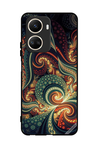 Covernex غطاء حماية لهاتف هواوي نوفا 10 إس إي بنمط ماندالا العتيق