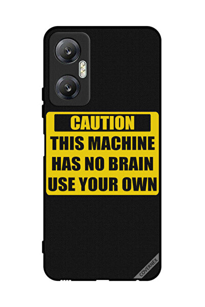 Covernex غطاء حماية لهاتف Infinix Hot 20 تحذير: هذا الجهاز لا يحتوي على دماغ ...