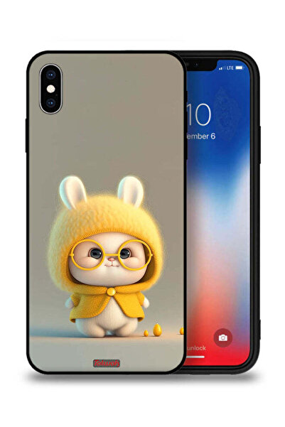 Tolwak جراب حماية لجهاز Apple iPhone XS Max بتصميم أرنب صغير