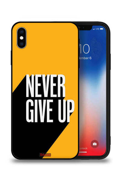 Tolwak جراب حماية Apple iPhone XS Max لا تستسلم أبدًا
