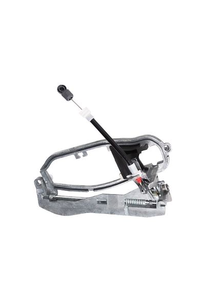 ALPHA AUTO PART Rear Left Exterior Door Handle Metal Carrier for Bmw X5 Series E53 - Long Wire