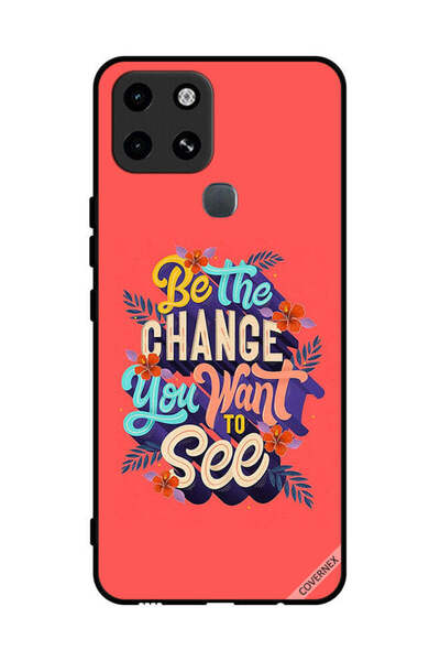 Covernex غطاء حماية لهاتف Infinix Smart 6 كن التغيير الذي تريد رؤيته