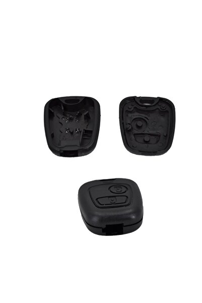 ALPHA AUTO PART غطاء زر التحكم عن بعد لسيتروين - مع شعار - مع برغي