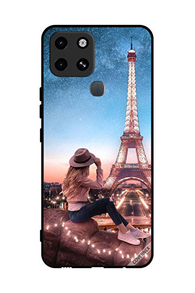 Covernex غطاء حماية لهاتف إنفينيكس سمارت 6 - فتاة القبعة