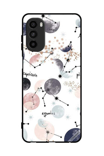 Covernex غطاء حماية لهاتف موتورولا موتو جي 82 - فن رسم الكواكب