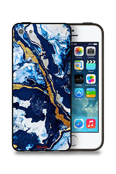 Tolwak غطاء حماية لجهاز Apple iPhone 5/5s/SE برسومات فنية مزخرفة