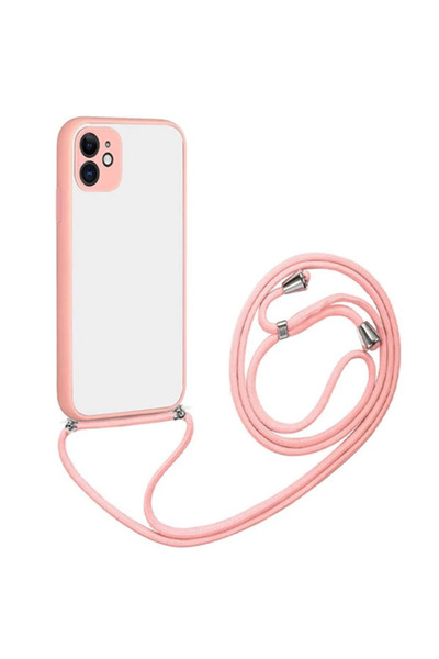 CT STONES Ally iPhone 12 Mini 5.4 Protective Silicone Case with Strap-(5775)