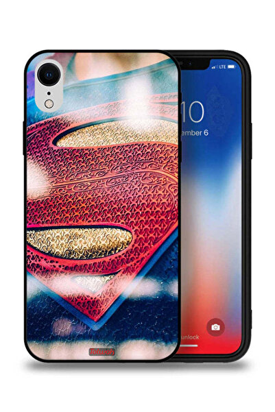 Tolwak جراب حماية لهاتف Apple iPhone XR بشعار سوبرمان