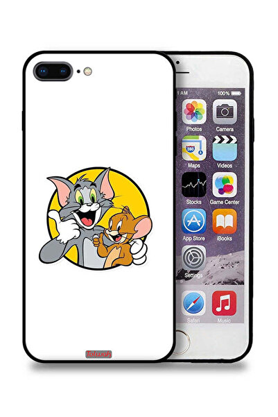Tolwak جراب حماية لجهاز Apple iPhone 7 Plus بتصميم توم وجيري