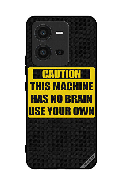 Covernex غطاء حماية لهاتف vivo V25 تحذير: هذا الجهاز لا يحتوي على دماغ استخدم...