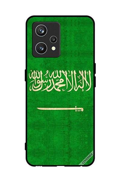 Covernex غطاء حماية لهاتف Realme 9 Pro Plus علم المملكة العربية السعودية القديم