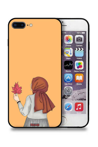 Tolwak غطاء حماية لجهاز Apple iPhone 7 Plus يحمل ورقة شجر